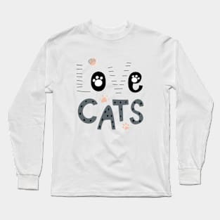 love cats Long Sleeve T-Shirt